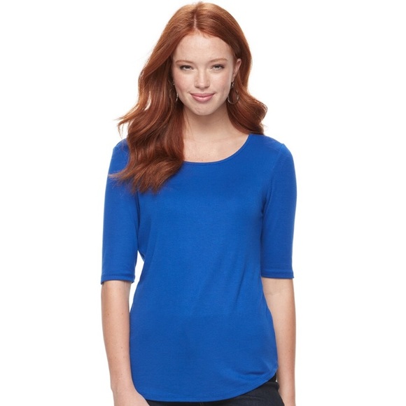 Apt. 9 Tops - NWT Apt. 9 elbows sleeve tee Apt. 9 Tops - NWT Apt. 9 elbows sleeve tee